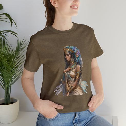 Ancient Egyptian Priestess - Short Sleeve Tee